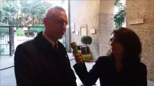 L'Ambasciatore presso Santa Sede Daniele Mancini e Federica Pansadoro