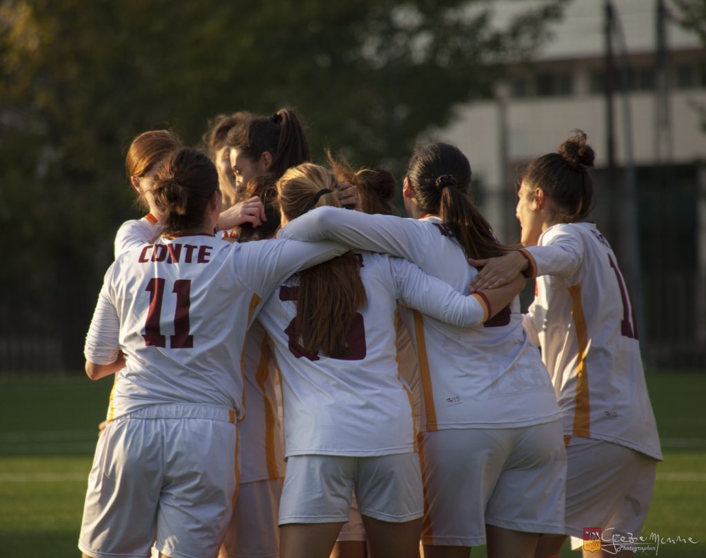 Alt text Roma calcio femminile