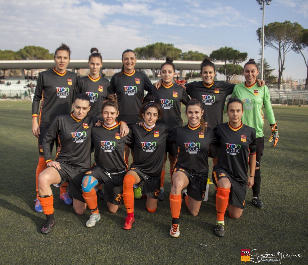 Alt text Roma calcio femminile