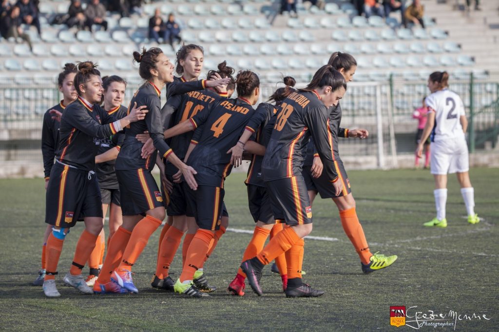 Alt text Roma calcio femminile