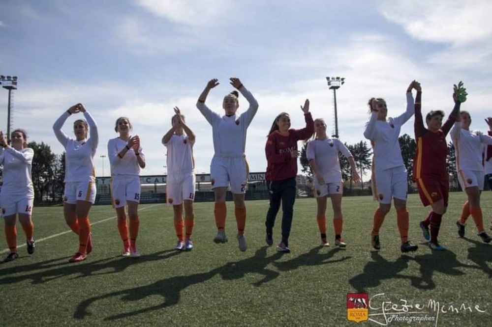 Alt text Roma calcio femminile