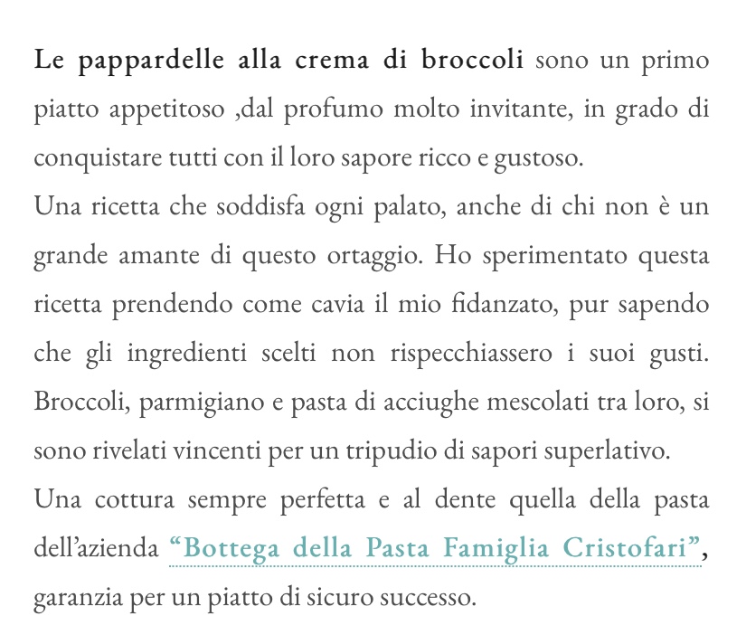 alt tag bottega della pasta