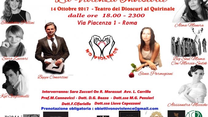 lat tag obiettivo No Violence lat tag obiettivo No Violence