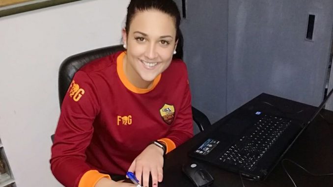 Alt text Roma calcio femminile