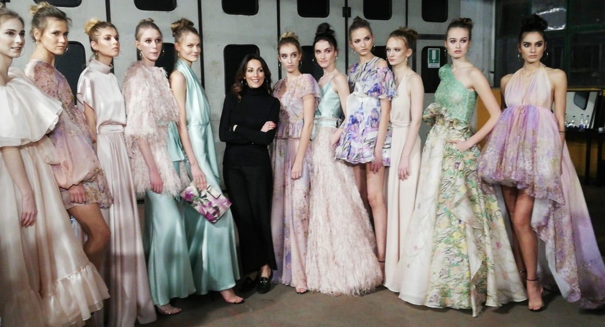 Con la bellezza di Hedon Giada Curti incanta ad AltaRoma
