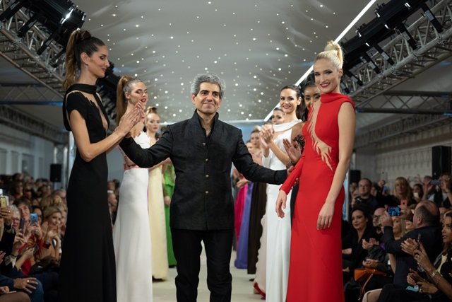 Jamal Taslaq incanta la capitale con la collezione \