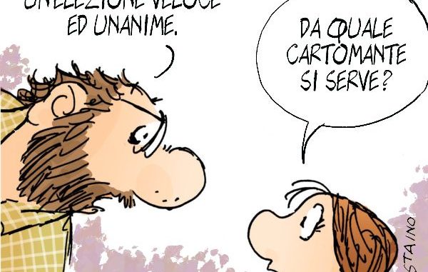 La Stampa 12 dicembre 2021 © Sergio Staino 2021 alt tag sergio staino