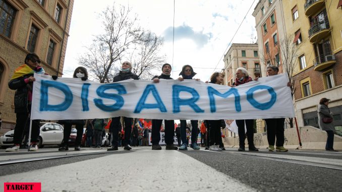 Alt tag Rete italiana pace e disarmo