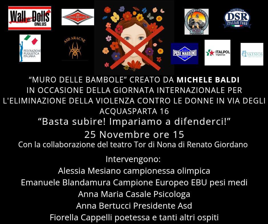 alt tag Michele Baldi a favore delle donne